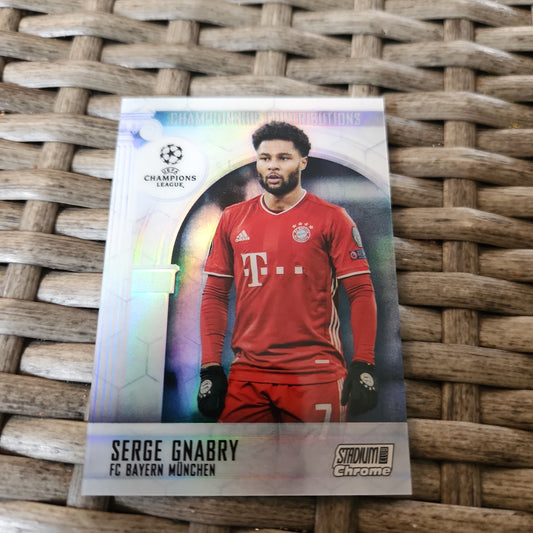 Topps Stadium Chrome Serge Gnabry #CC-SG