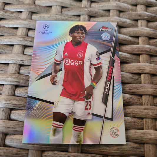 Topps Finest Refractor Lassina Traore RC #68