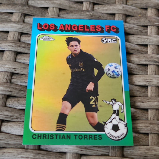 Topps Chrome Christian Torres RC #TF75-10