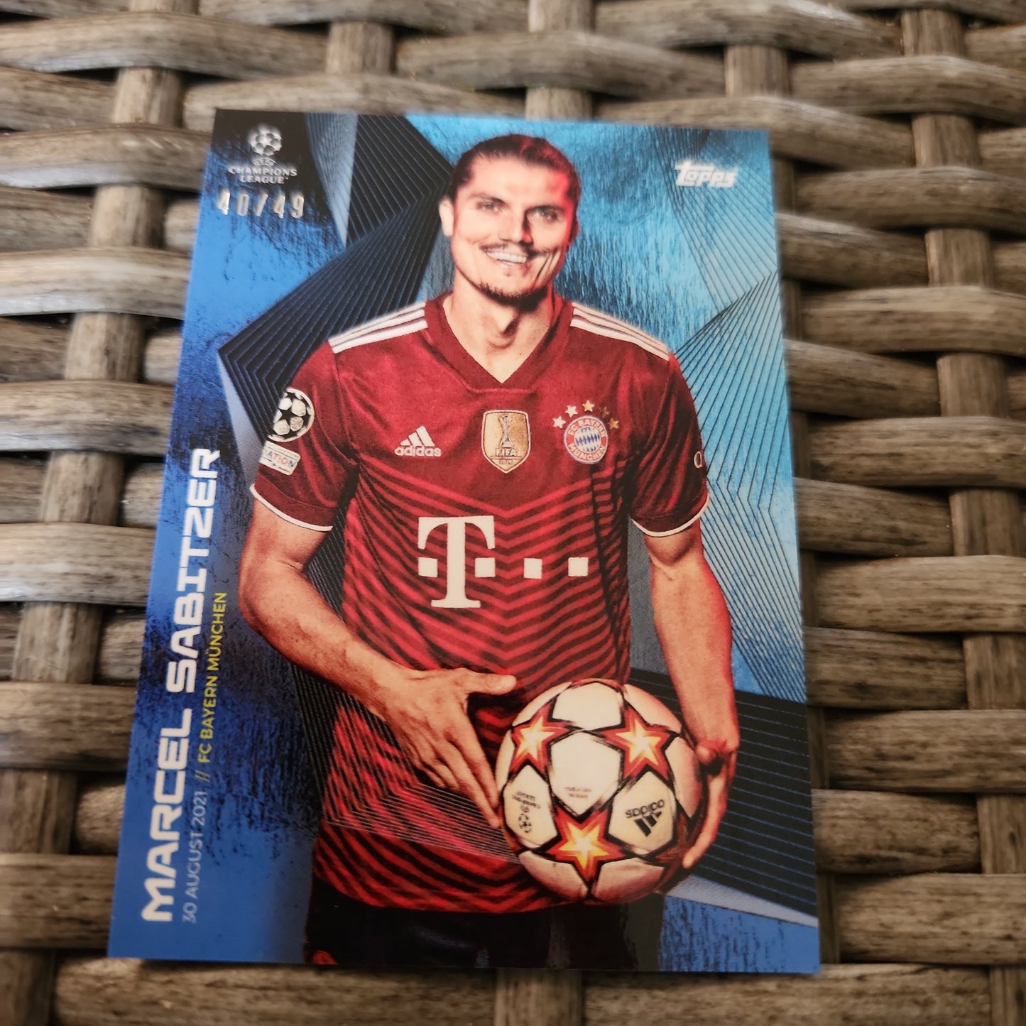 Topps Blue Marcel Sabitzer 40/49
