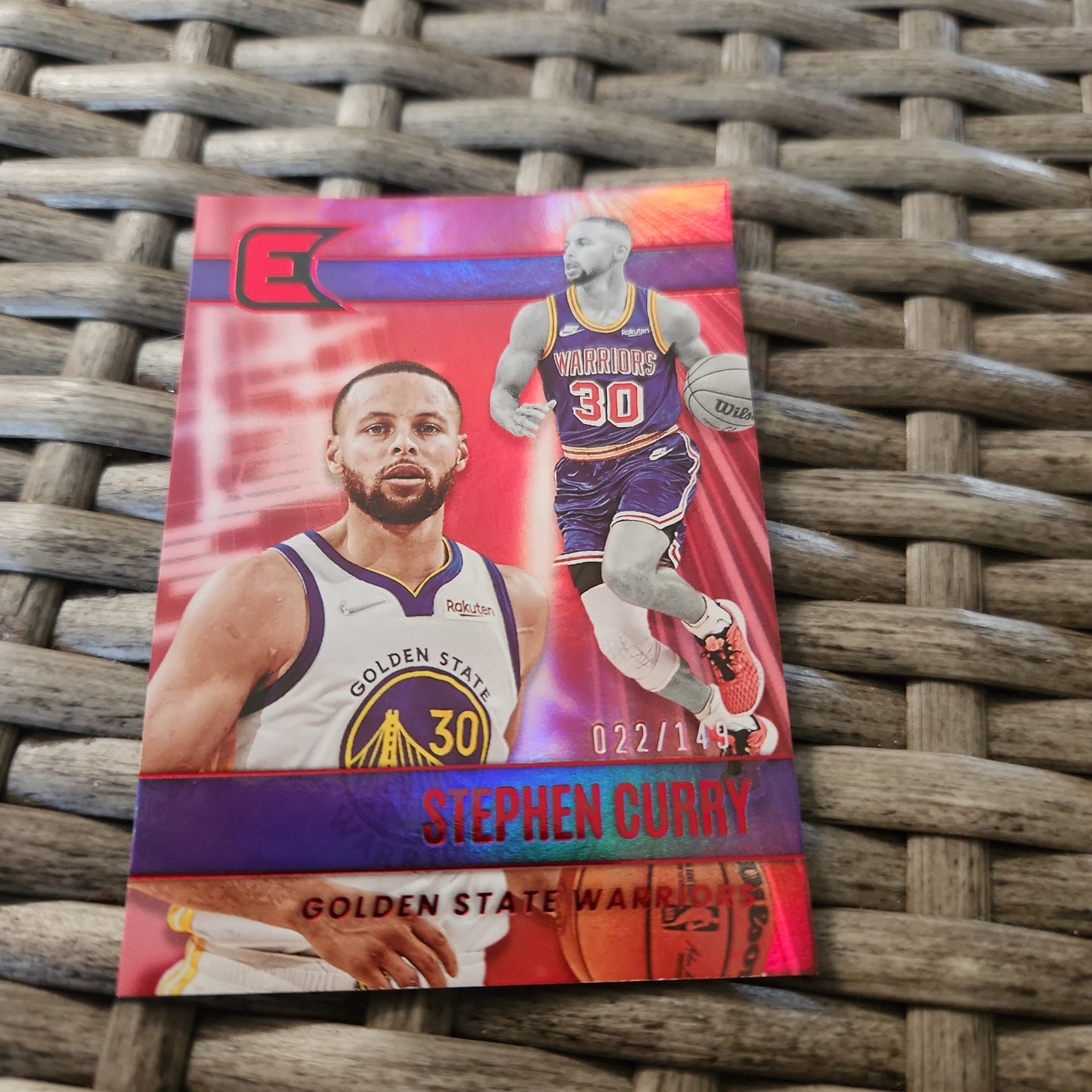 Panini Essentials Red Stephen Curry 022/149 #305