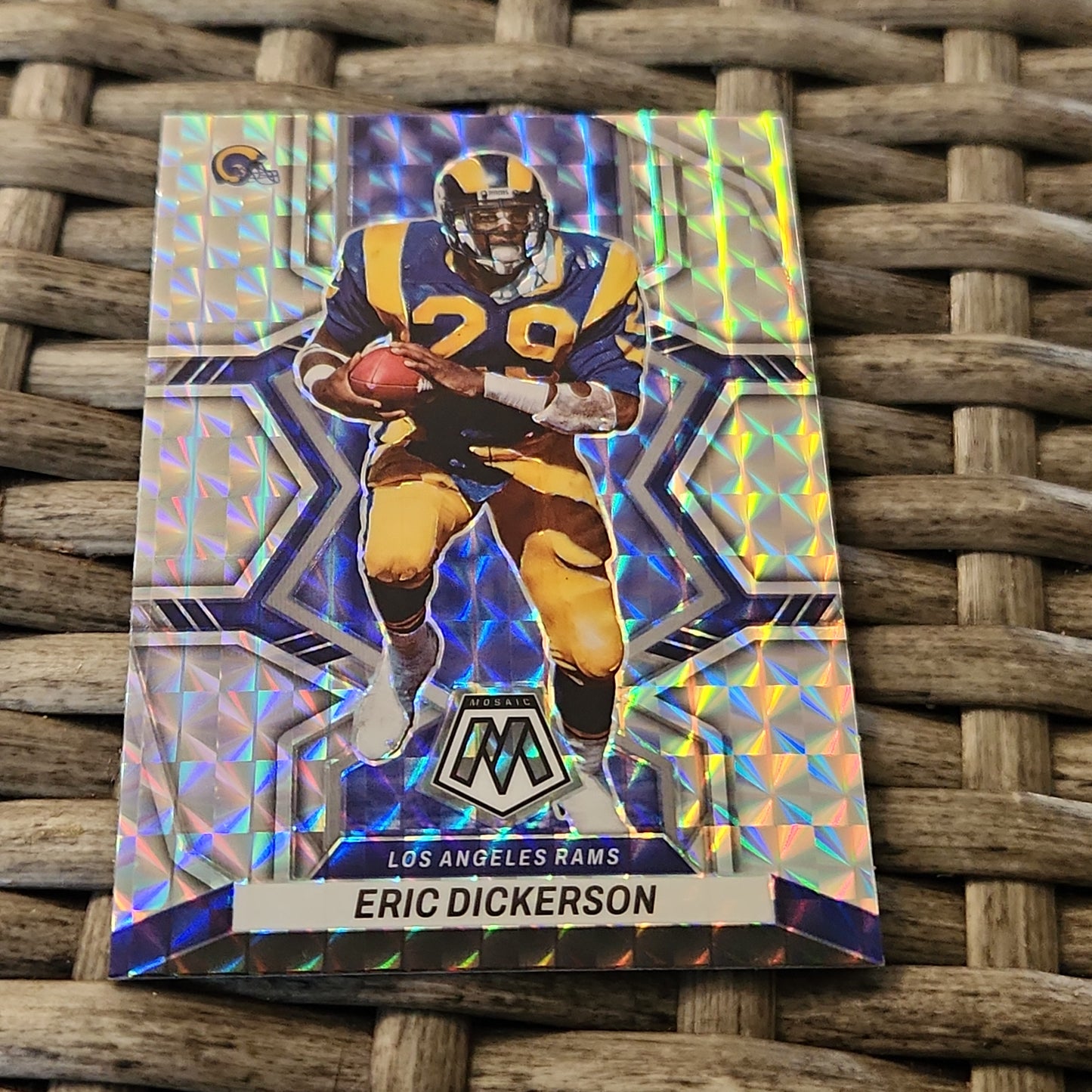 Panini Prizm Mosaic Eric Dickerson #114