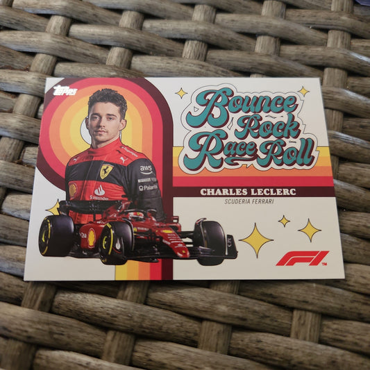 Topps Formul 1 Bounce Rock Race Roll Charles Leclerc #BRRR-CL