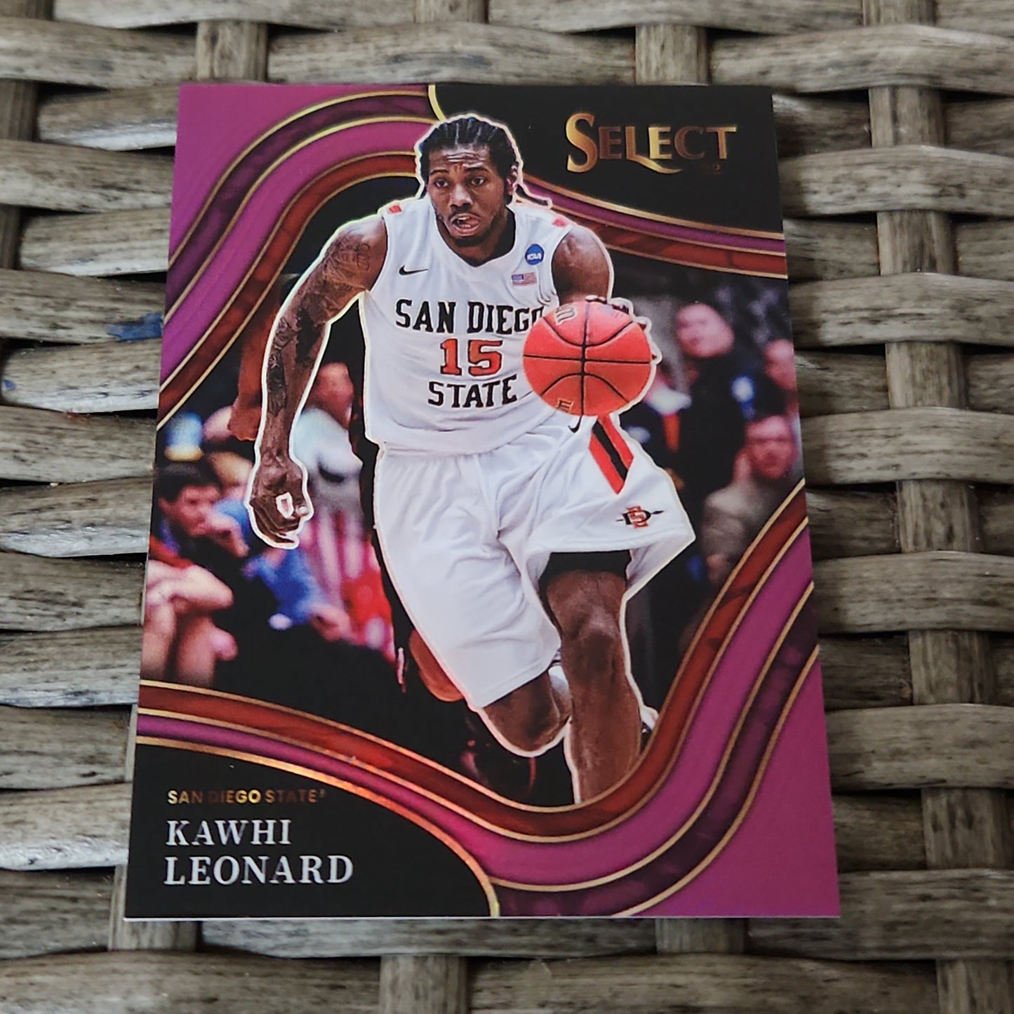 Panini Prizm Select Purple Kawhi Leonard 41/49 #24