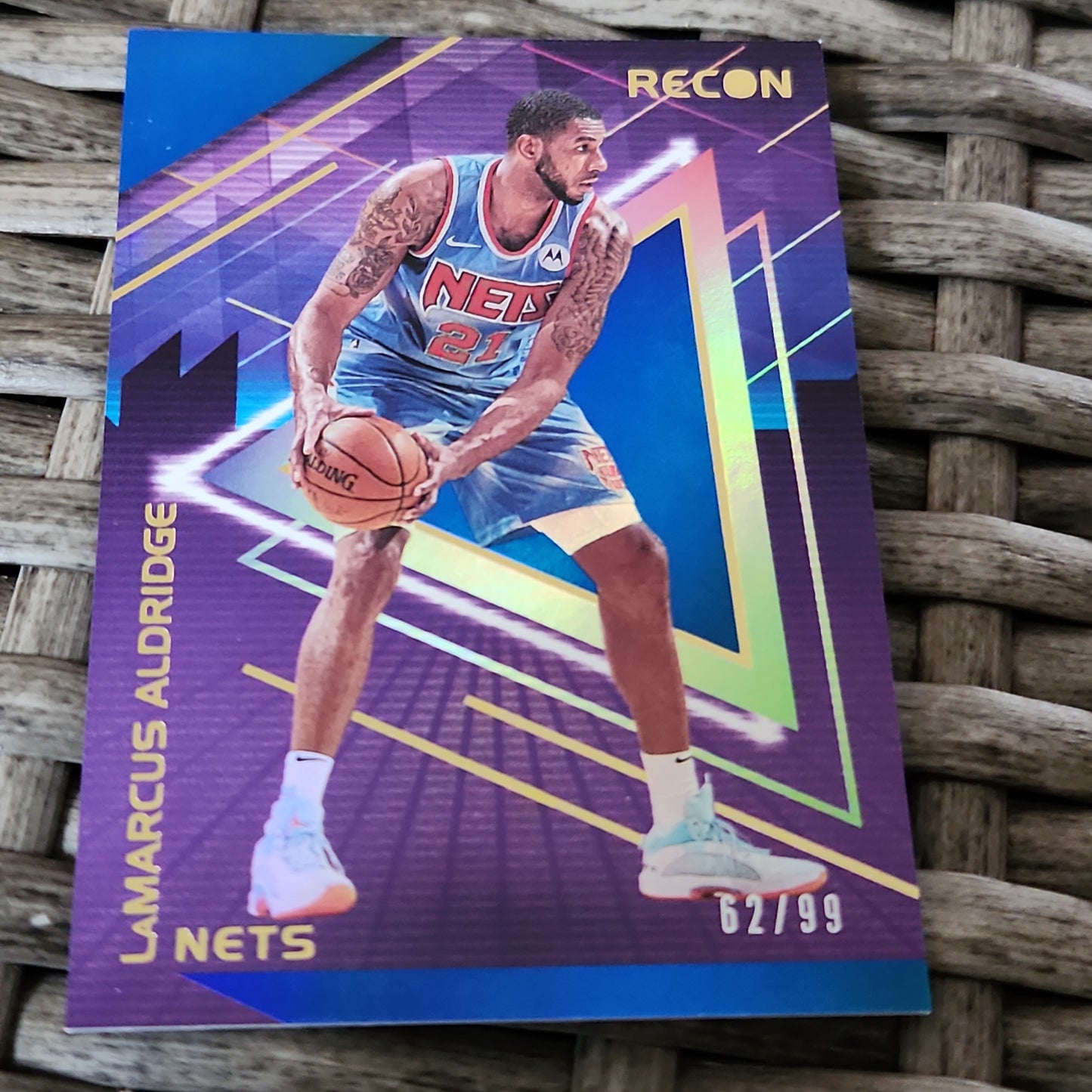 Panini Purple Recon Lamarcus Aldridge 62/99 #160