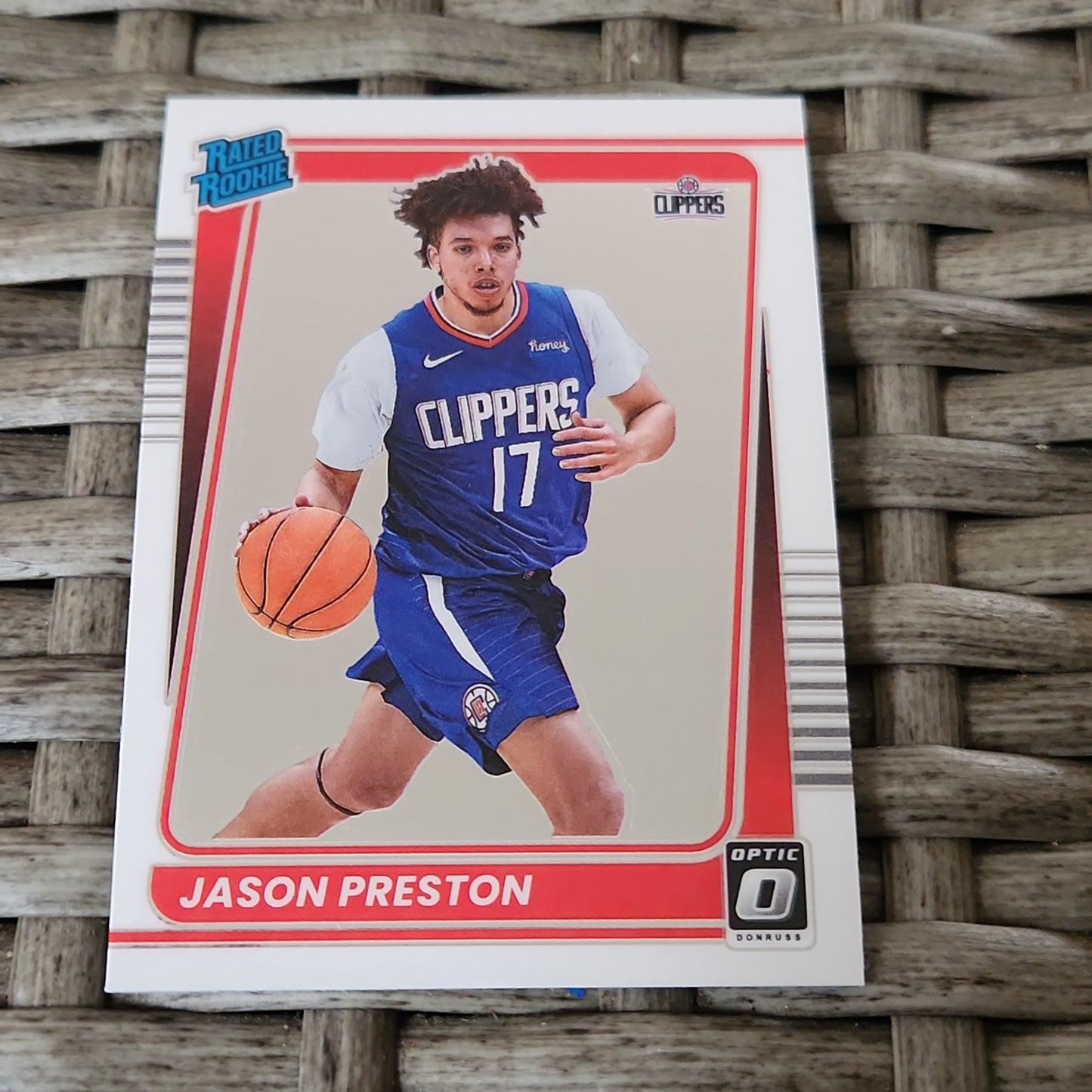 Panini Optic Rated Rookie Jason Preston #160