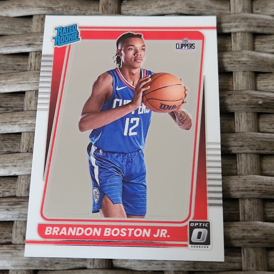 Panini Optic Rated Rookie Jason Brandon Boston Jr. #189