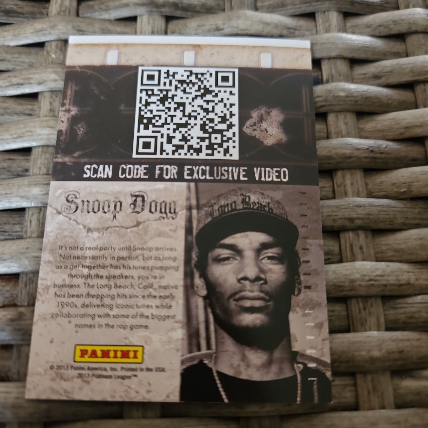 Panini HRX Snoop Dogg