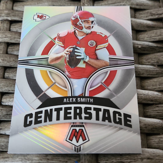 Panini Prizm Mosaic Center Stage Alex Smith #CS-17