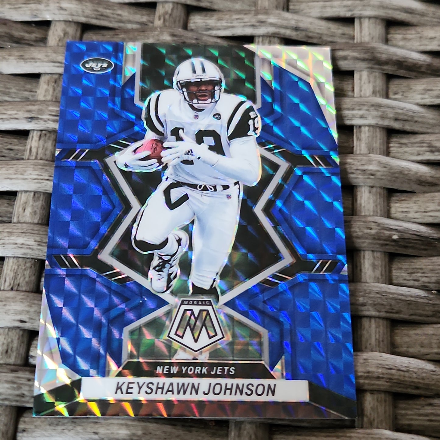 Panini Mosaic Blue Keyshawn Johson 81/99 #155