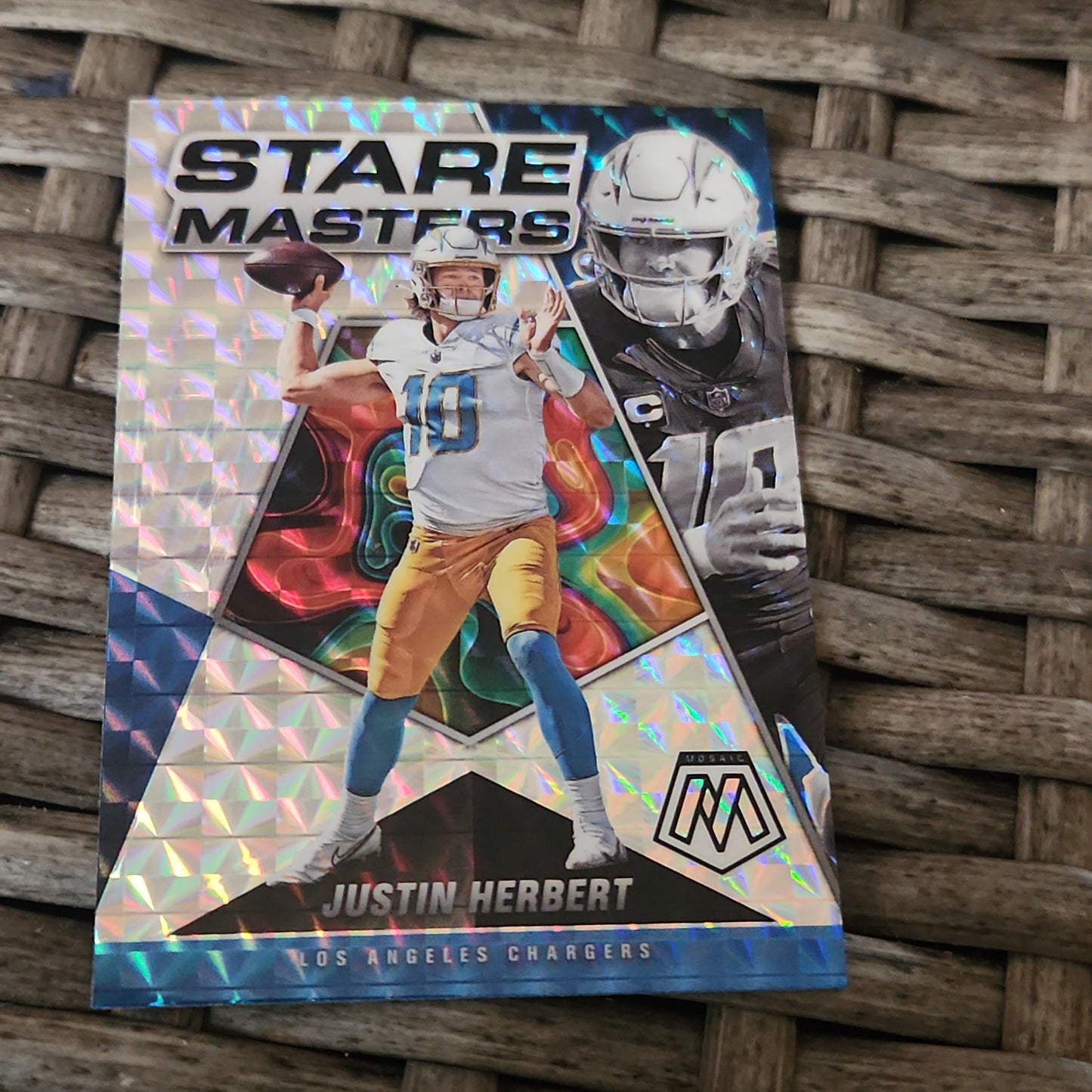 Panini Mosaic Prizm Stare Master Justin Herbert #SM-2