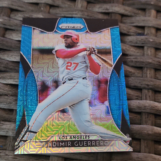 Panini Prizm Blue Refractor Vladimir Guerrero 094/399 #276
