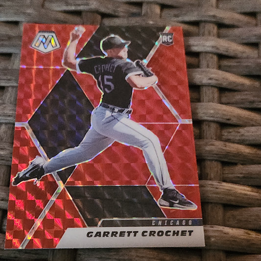 Panini Mosaic Red Garrett Crochet RC #257