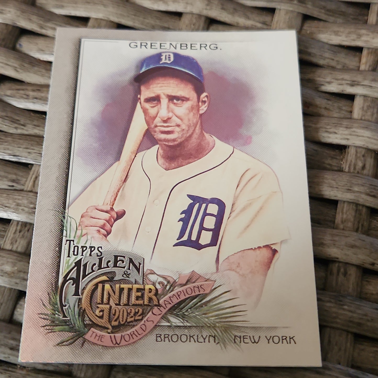 Topps Allen & Ginter Hank Greenberg #80
