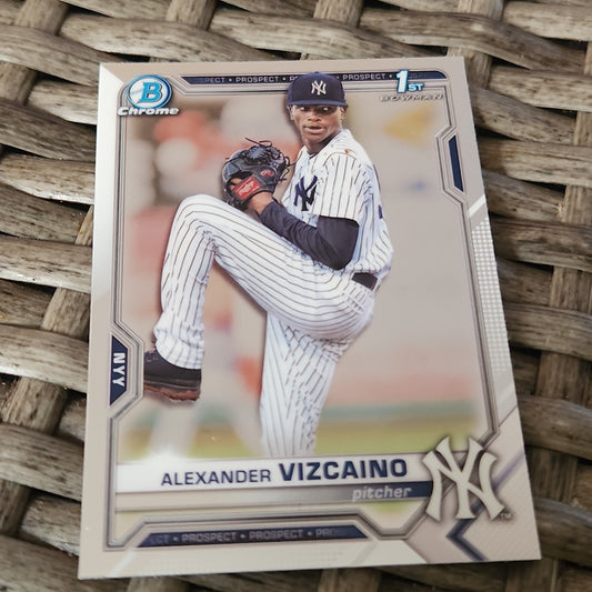 Topps B Chrome 1st Alexender Vizcaino #BCP-212