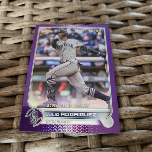 Topps Chrome Purple Juilo Rodriguez #USC165
