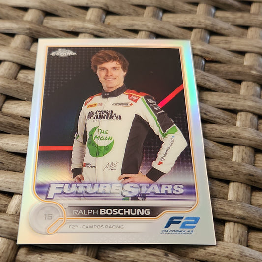 Topps Chrome Refractor Futrue Stars Ralph Boschung #90