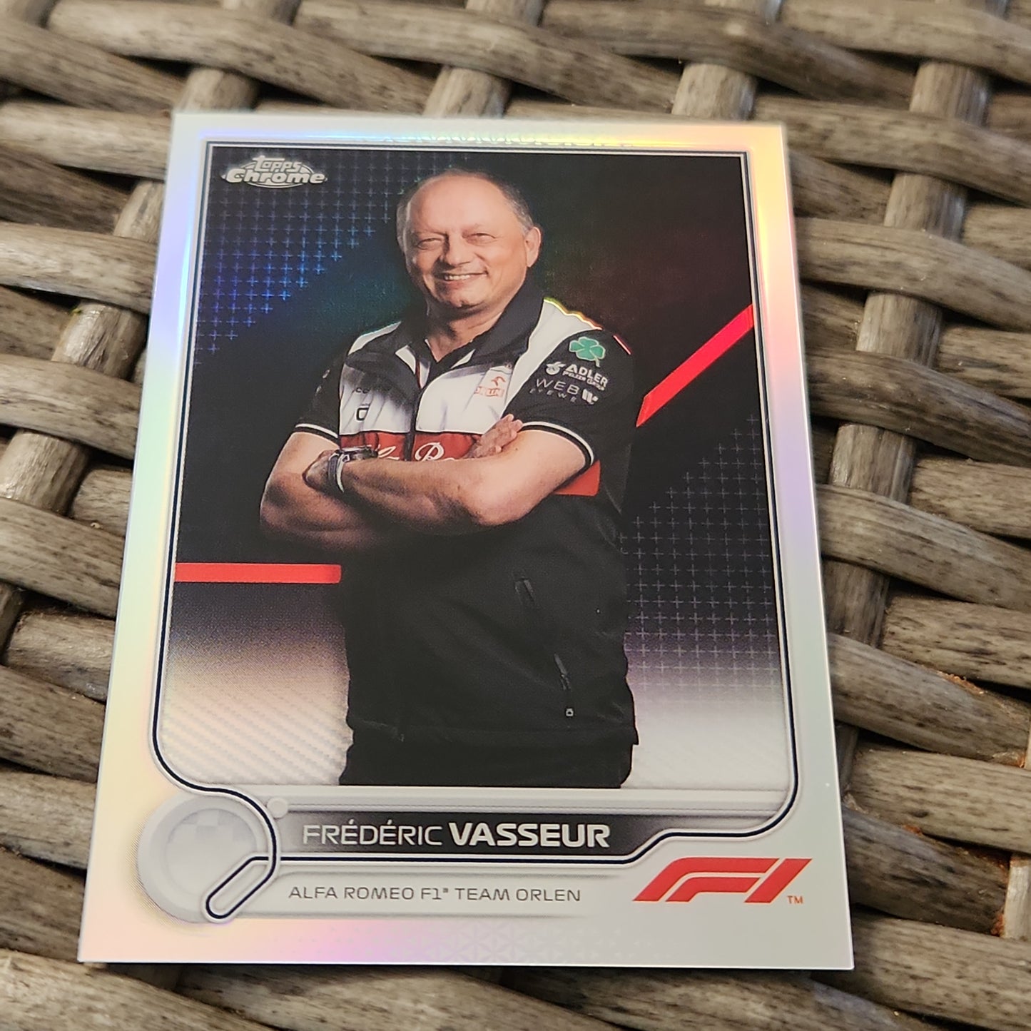 Topps Chrome Refractor Frédéric Vasseur #107