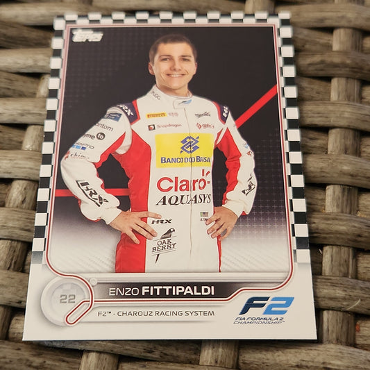 Topps Checkered Enzo Fittipaldi #95