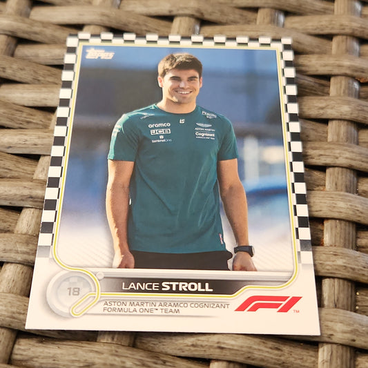 Topps Checkered Lance Stroll #49