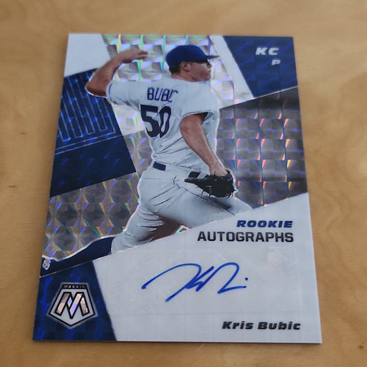 Panini Mosiac Prizm Rookie Kris Bubic Auto #RAM-KB