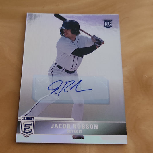 Panini Elite Jacob Robson RC Auto #28