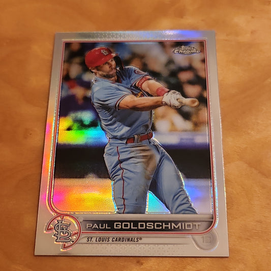 Topps Chrome Holo Paul Goldschmidt #82