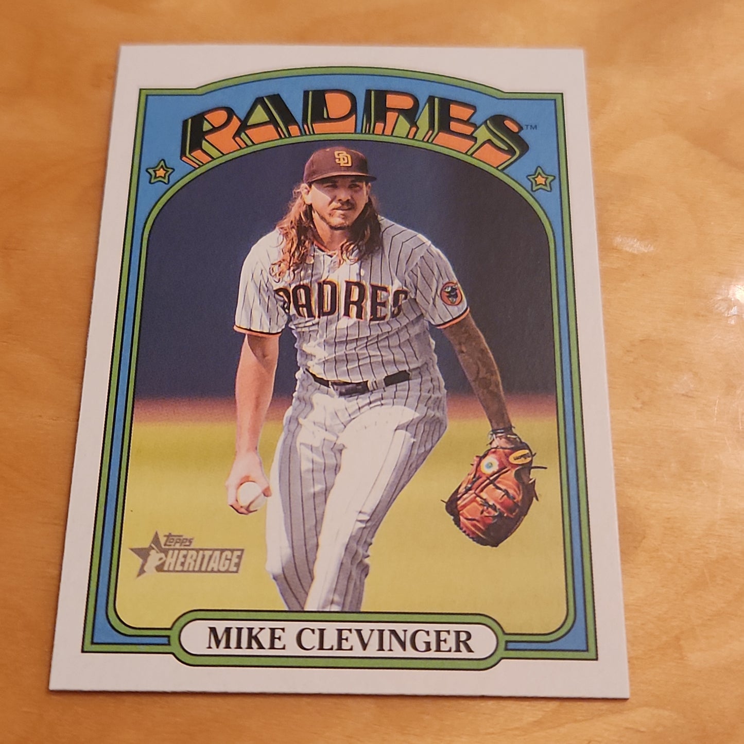 Topps Heritage Mike Clevinger #722