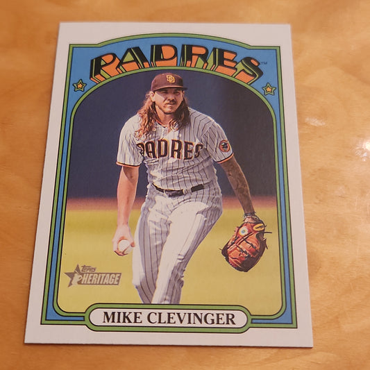 Topps Heritage Mike Clevinger #722