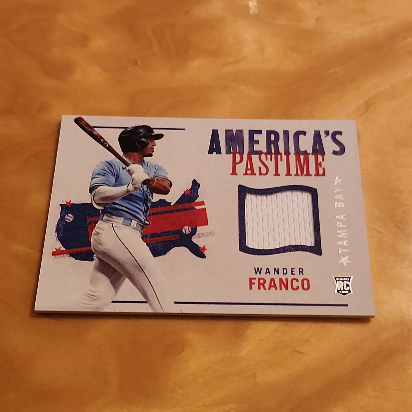 Panini Americans Pastime Wander Franco Patch RC #APS-WF
