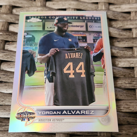 Topps Chrome Yordan Alvarez #ASGC-27