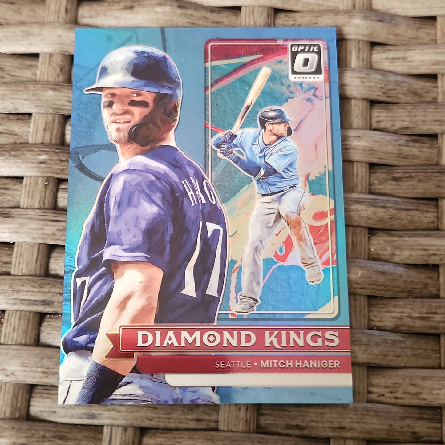 Panini Optic Prizm Diamond Kings Mitch Haniger 25/50 #12