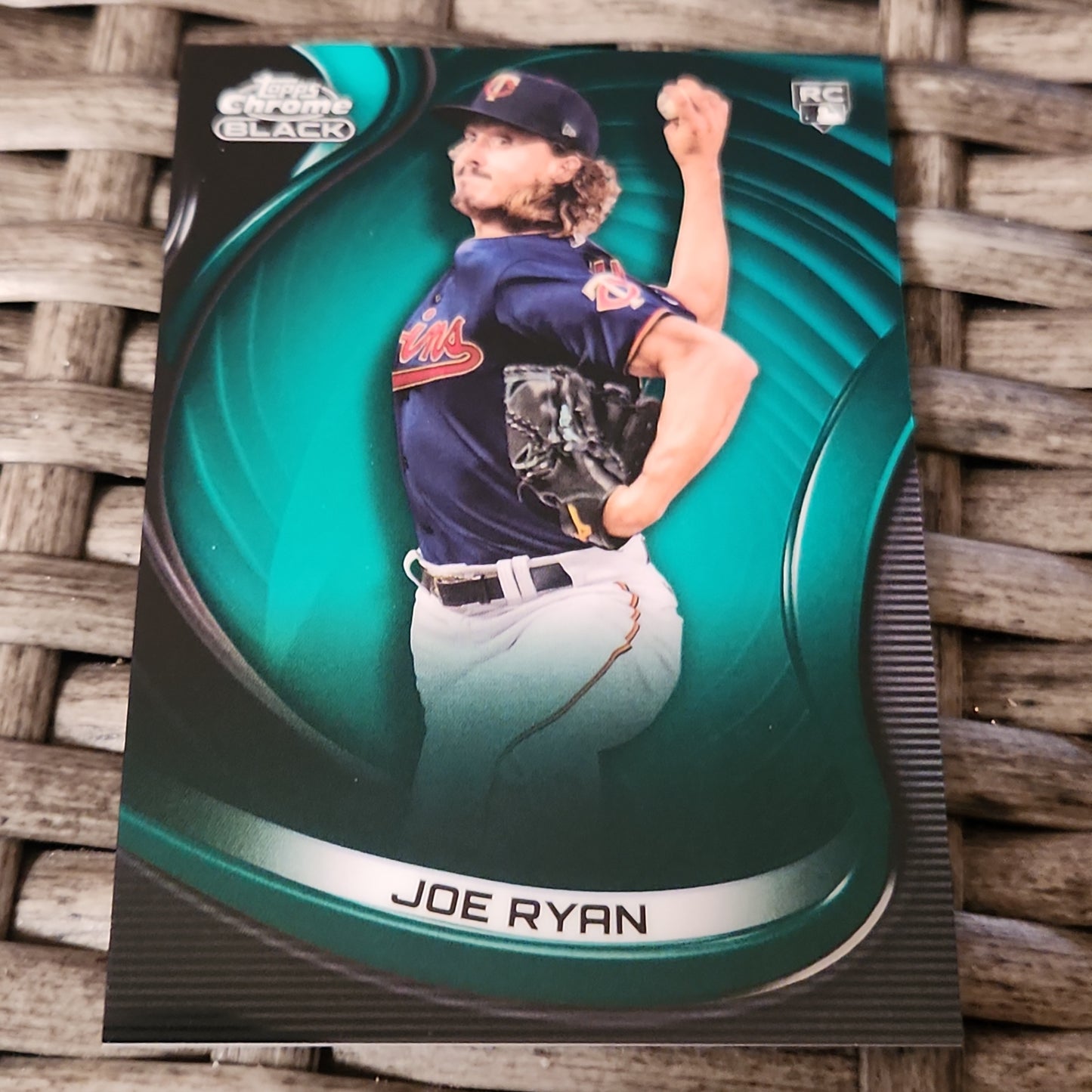 Topps Chrome Black Green Joe Ryan RC 33/99 #19