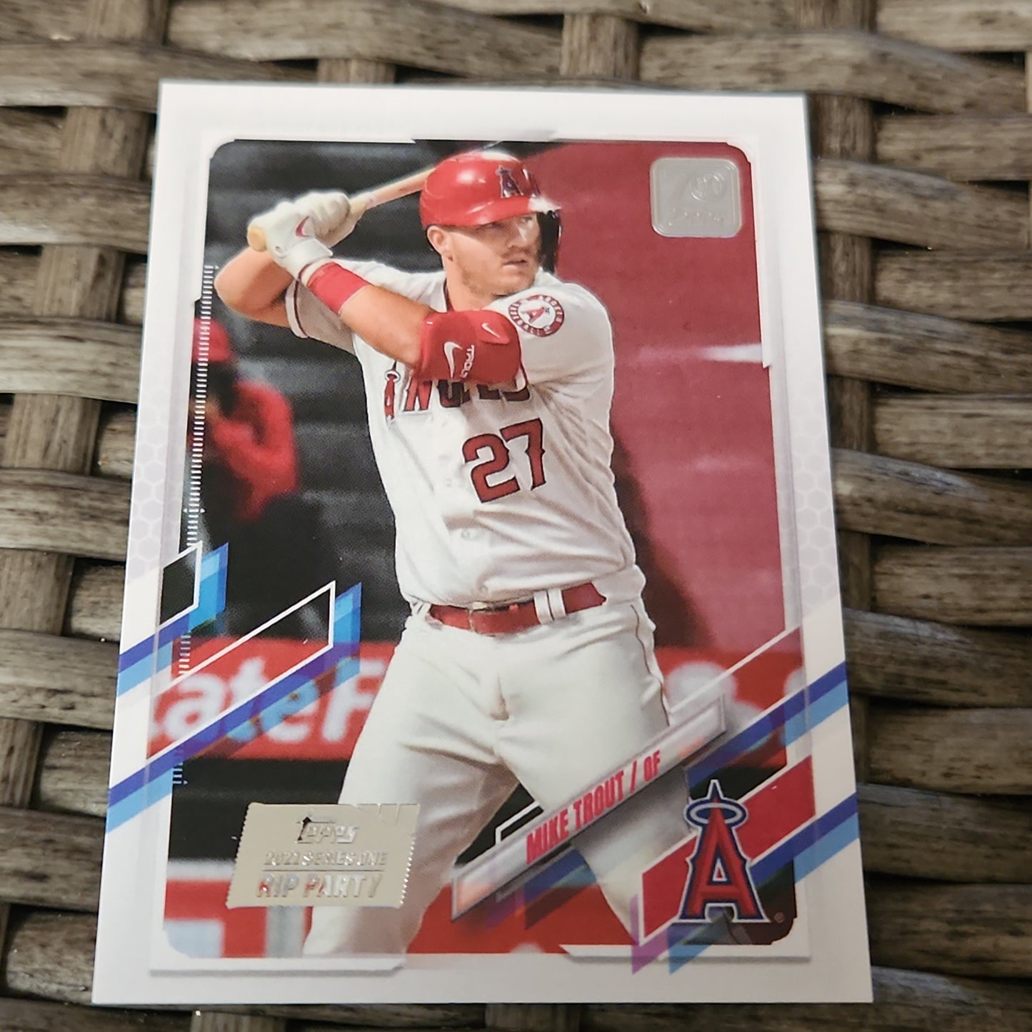 Topps Rip Party 70th Anniversary Mike Trout 2/10 #27