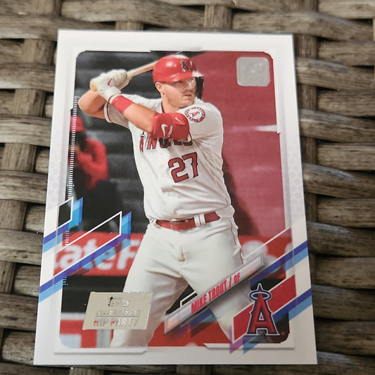 Topps Rip Party 70th Anniversary Mike Trout 2/10 #27