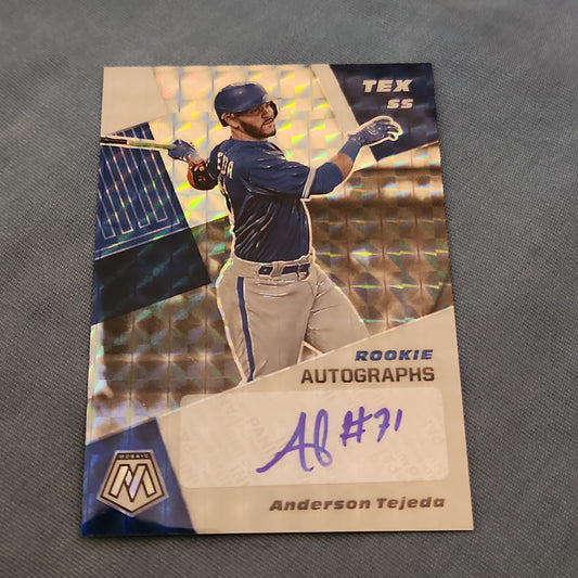 Panini Mosaic Prizm Anderson Tejeda RC Auto #RAM-AT