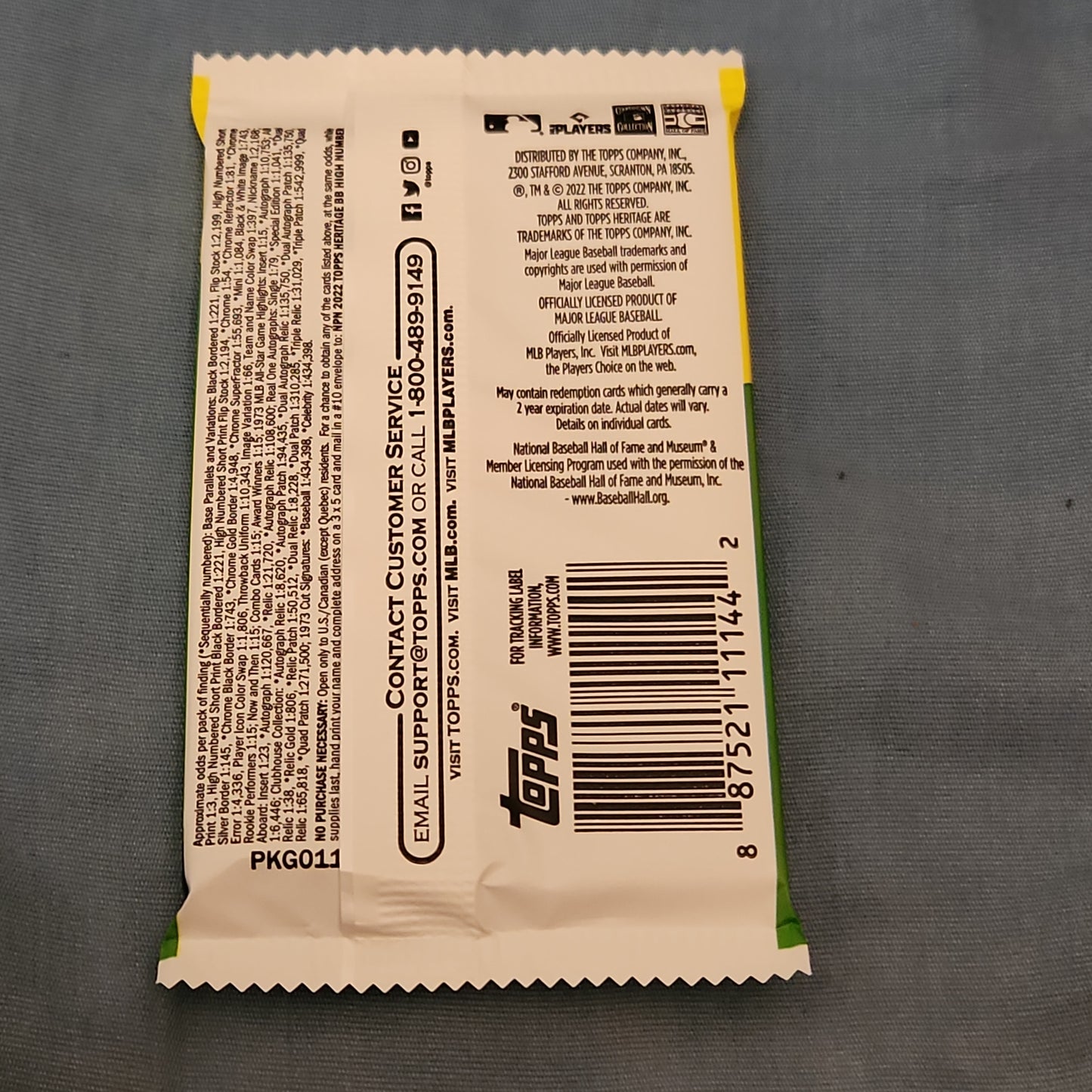 Sealed Topps Heritage High Number 2022 Baseball