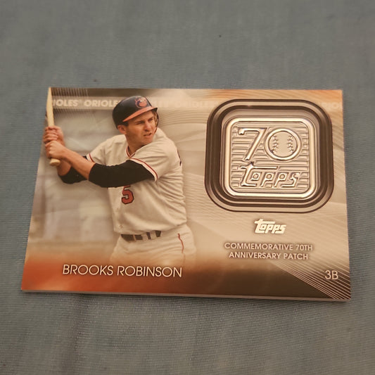 Topps 70th Anniversary Brooks Robinson Relic #T70P-BR