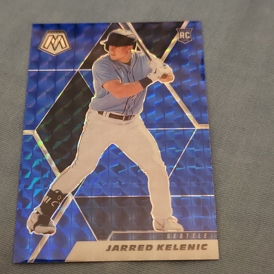 Panini Mosiac Prizm Blue Jarred Kelenic RC 67/99 #286