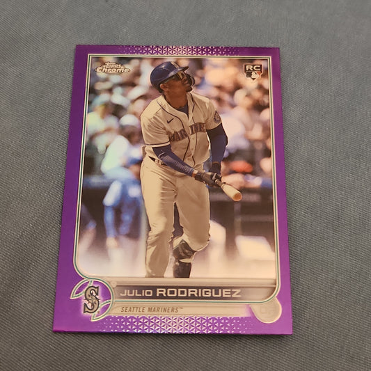 Topps Chrome Purple Juilo Rodriguez RC #USC150