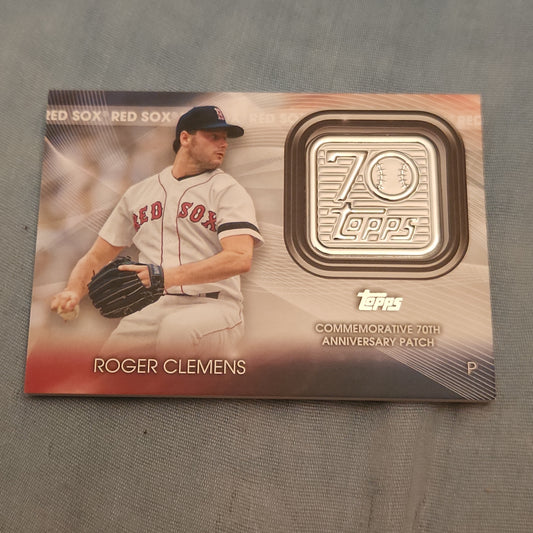 Topps 70th Anniversary Rodger Clemens Relic #T70P-RCL