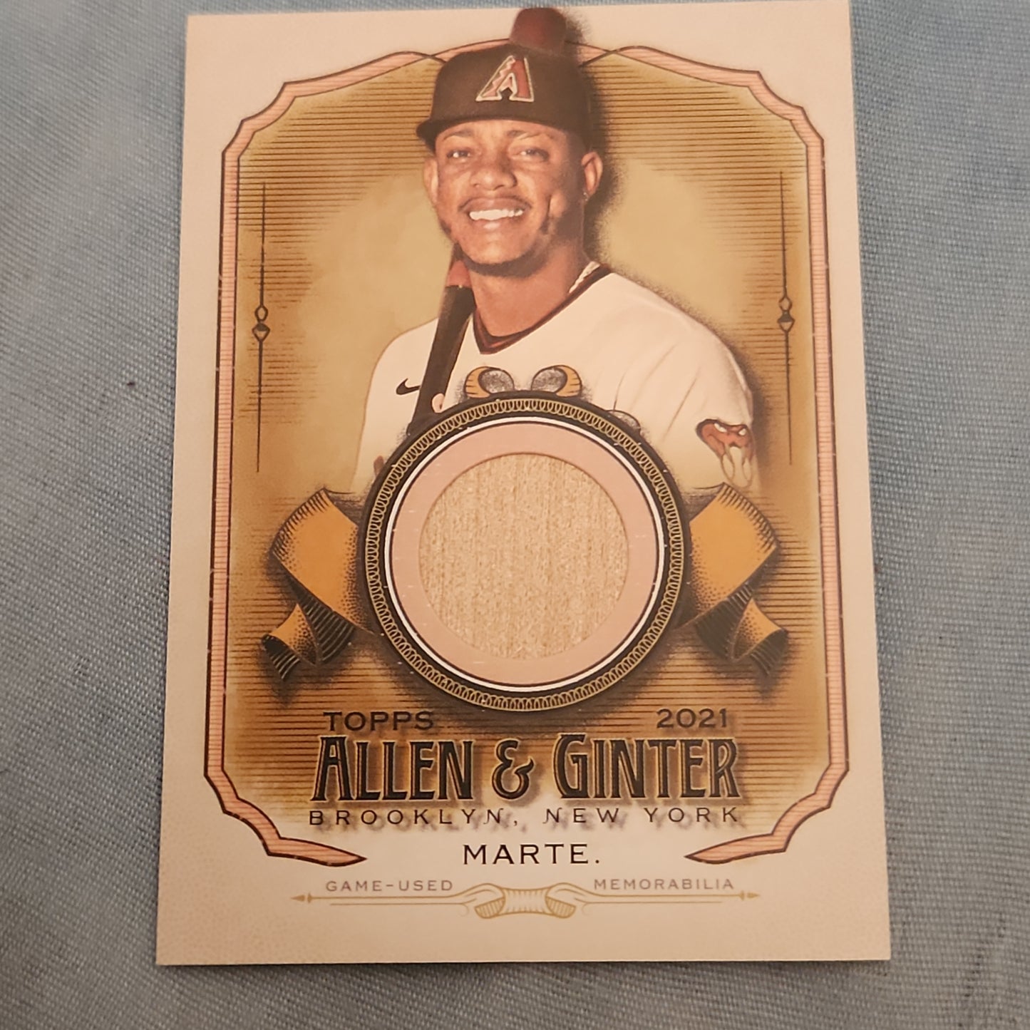 Topps Allen & Ginter Ketel Marte Relic #AGA-KM