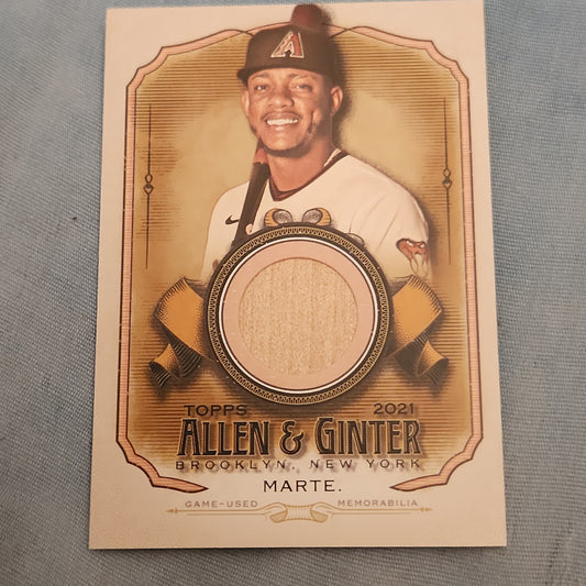 Topps Allen & Ginter Ketel Marte Relic #AGA-KM