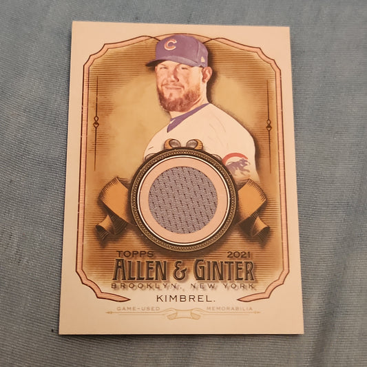 Topps Allen & Ginter Craig Kimbrel Relic #AGA-CK