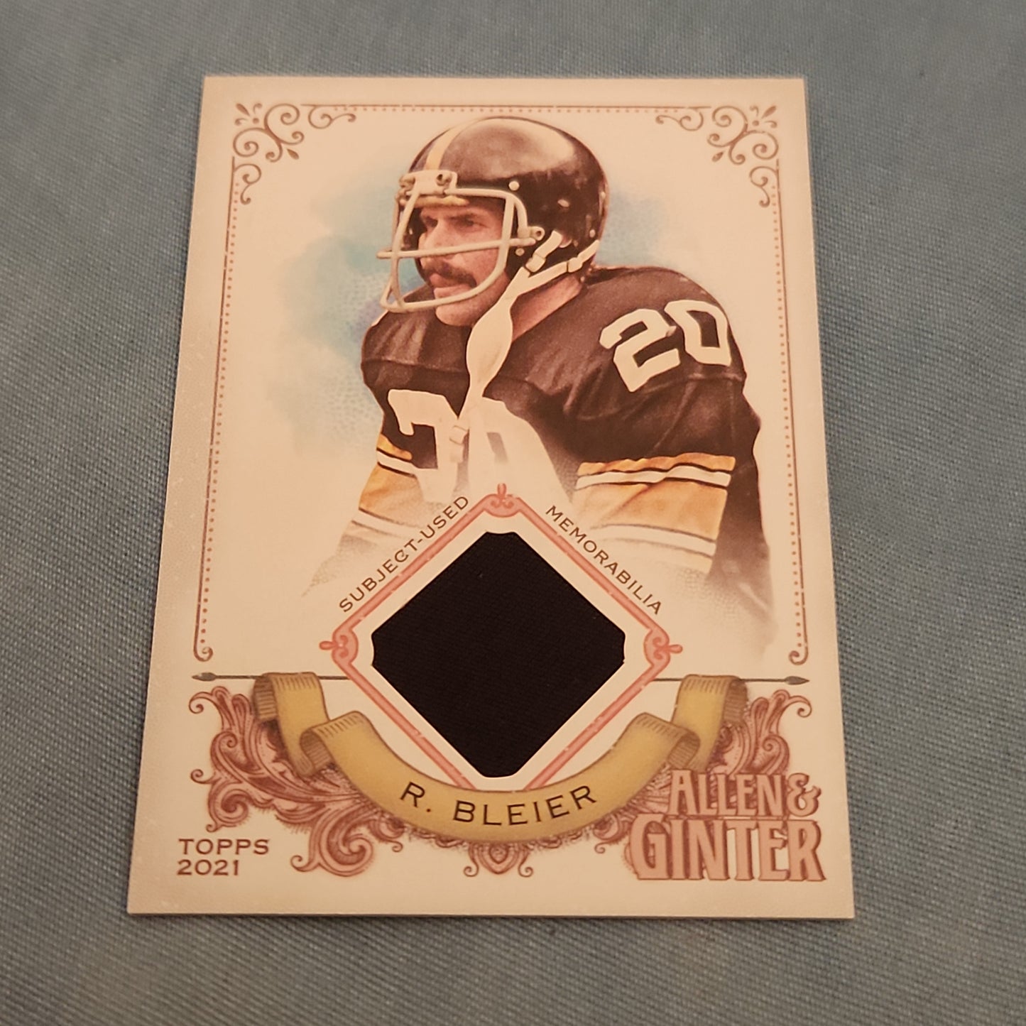 Topps Allen & Ginter Rocky Bleier Relic #AGA-RB