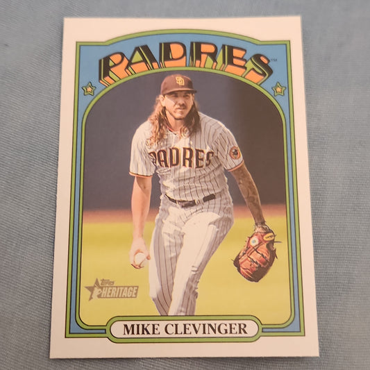 Topps Heritage Mike Clevinger #722