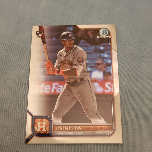 Topps B Chrome Jeremy Pena RC #35