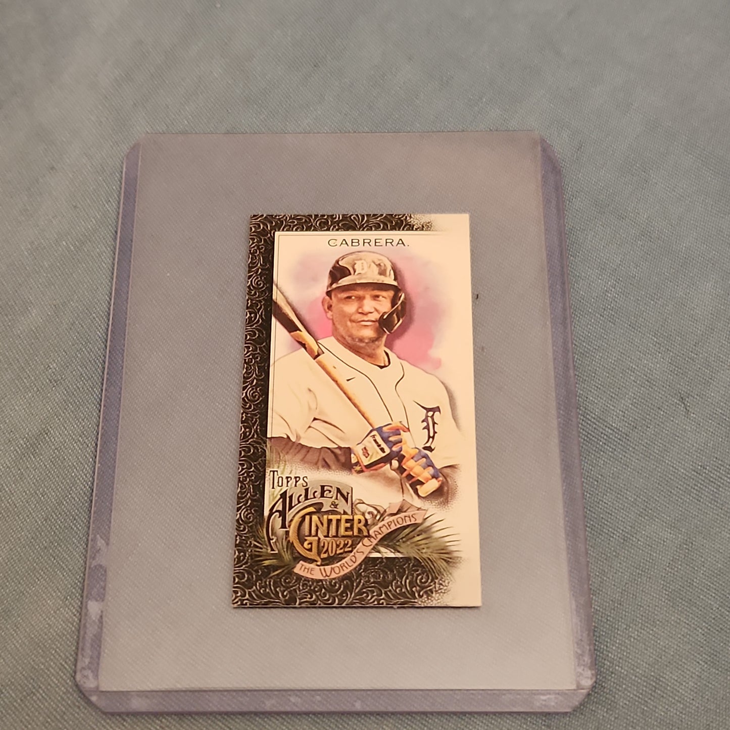 Mini Topps Allen & Ginter Black Miguel Cabrerea #98
