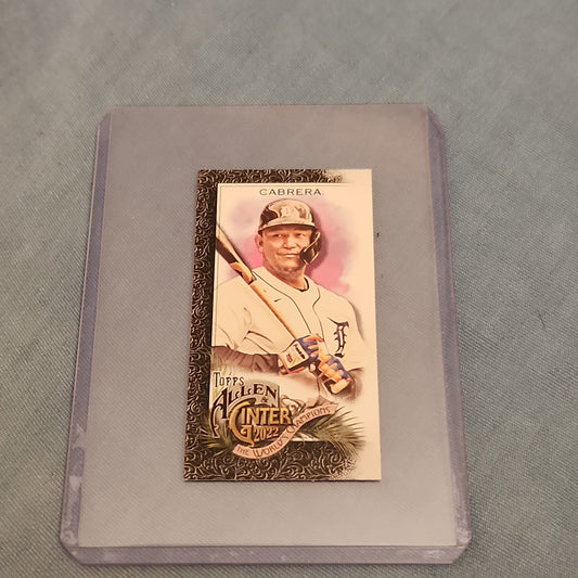Mini Topps Allen & Ginter Black Miguel Cabrerea #98