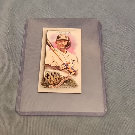 Mini Topps Allen & Ginter Miguel Cabrerea #98